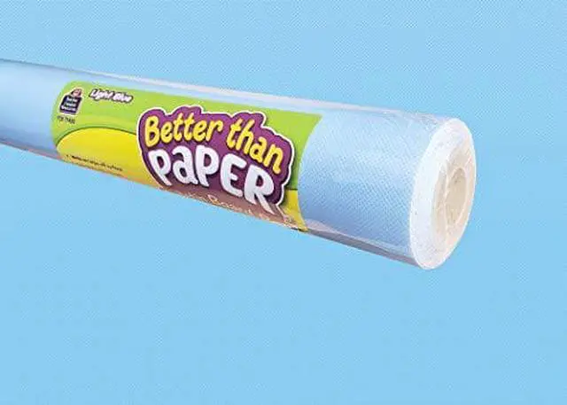 Main image of Teacher Created Resources Light Blue Better Than Paper Bulletin Board Roll (TCR77450)