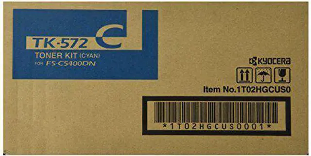 Alt view image 4 of 4 - Kyocera Mita TK572C Toner Cartridge - Cyan