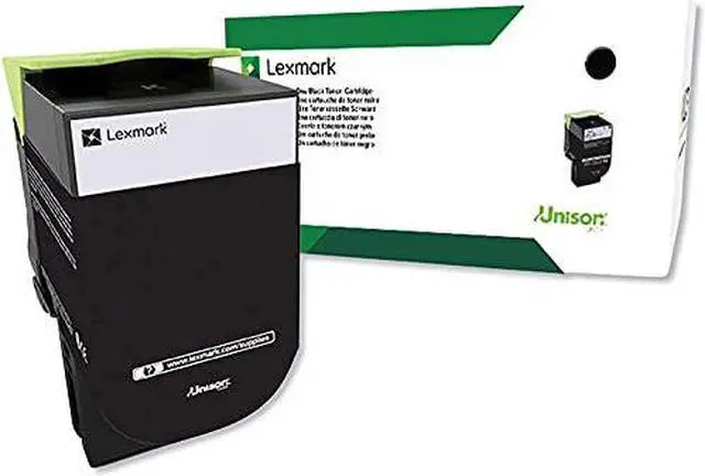 Alt view image 8 of 9 - Lexmark - 80C0HKG - Lexmark Toner Cartridge - Black - Laser - High Yield - 4000 Pages - 1 Each