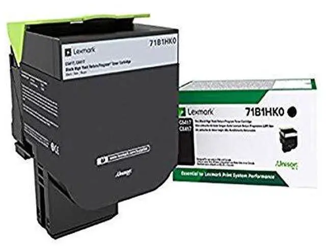Alt view image 10 of 12 - Lexmark 71b10k0 Unison Toner, 3,000 Page-Yield, Black 71B10K0