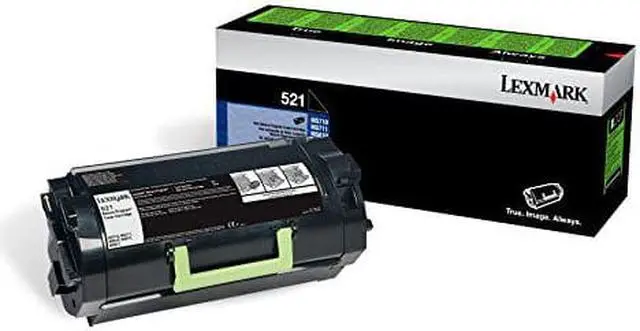 Main image of Lexmark 52D1000 Return Program Toner, Black