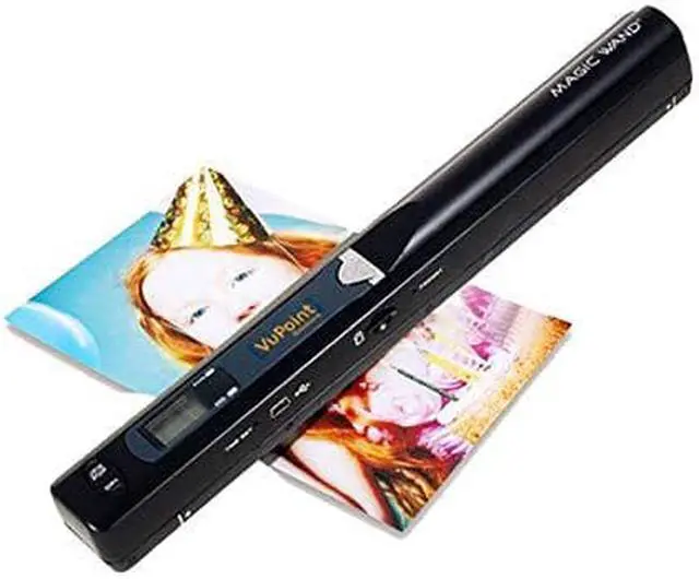 Alt view image 4 of 4 - VuPoint Solutions Magic Wand Handheld Scanner - 900 dpi Optical