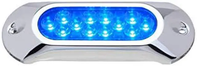 Alt view image 8 of 9 - Attwood Light Armor Underwater LED Light - 12 LEDs - Blue