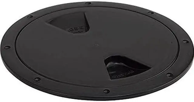 Alt view image 5 of 6 - SEA DOG POLYPROPYENE DECK PLATE BLACK 6"