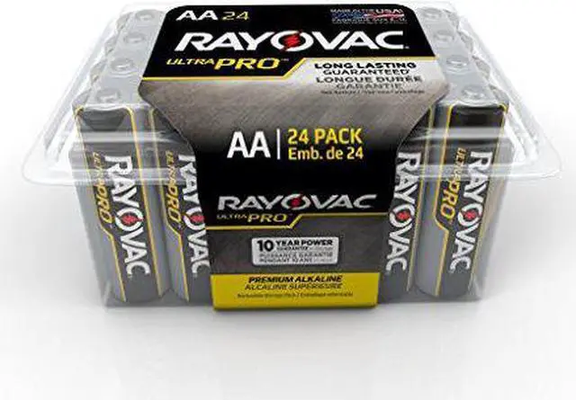 Alt view image 14 of 17 - Rayovac Ultra Pro Alkaline Batteries AA 24/Pack ALAA24PPJ