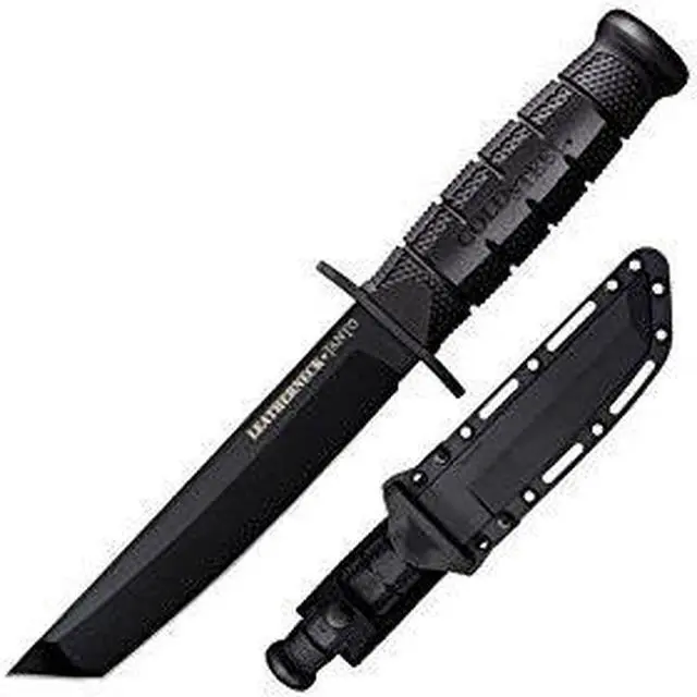 Alt view image 10 of 11 - Cold Steel Leatherneck Fixed Blade 7.0 in Black Polymer Hndl