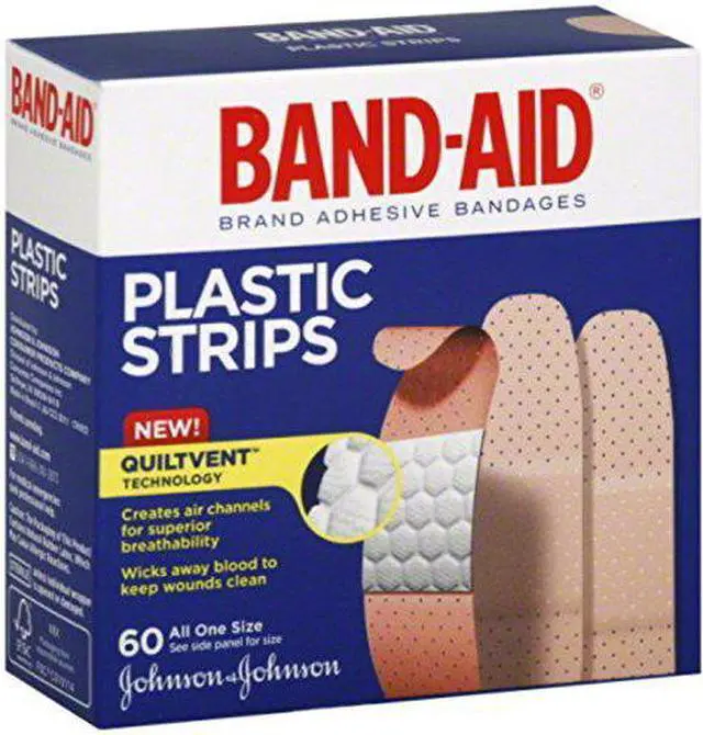 Alt view image 16 of 20 - Band-Aid Brand Tru-Stay Plastic Strips Adhesive Bandages All One Size 60/Count (513186) 100563500