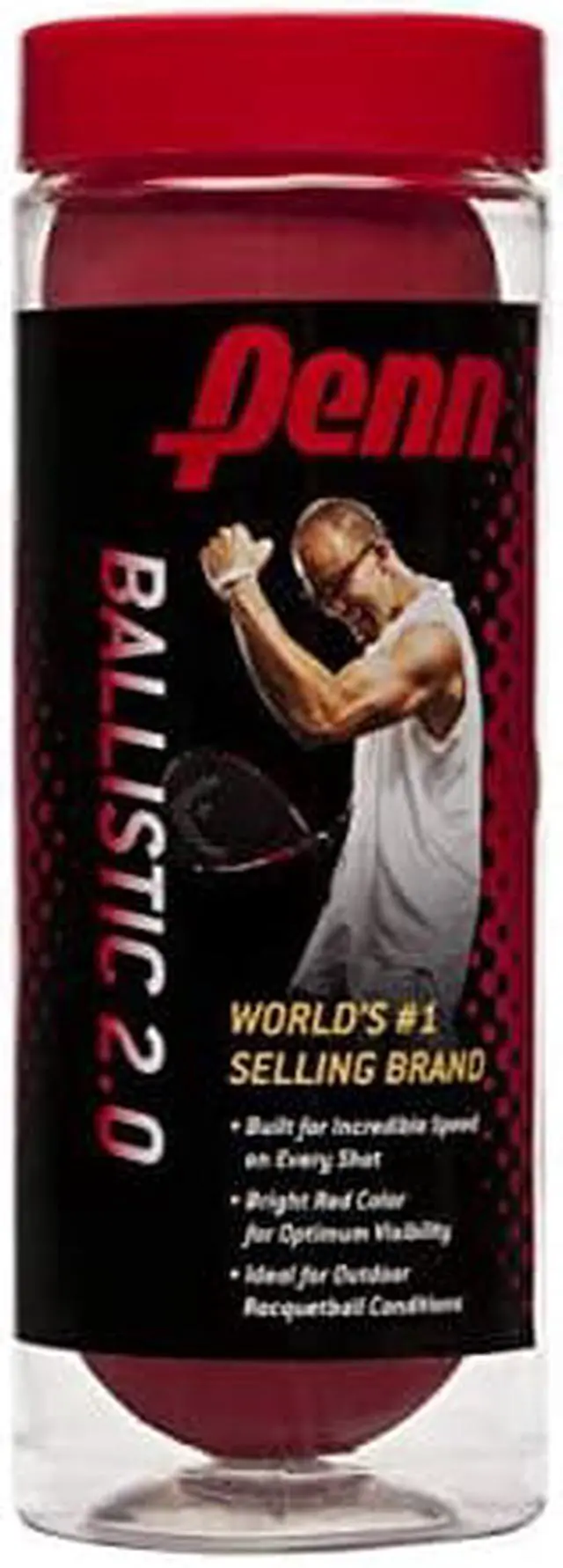 Main image of Penn Ballistic 2.0 Racquetballs