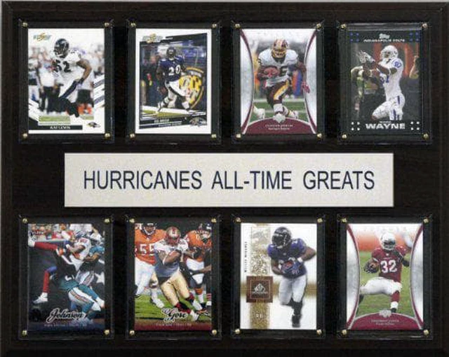 Main image of NCAA Football Miami Hurricanes All-Time Greats Plaque