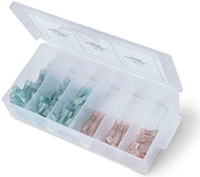 Alt view image 6 of 6 - Ancor Heat Shrink Universal Speaker Connector Kit f/22-18/16-14 - Assorted 90 Piece