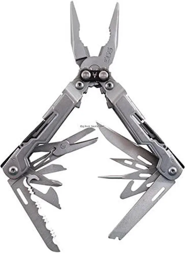 Main image of SOG Multitool Pliers Pocket Knife PowerPint EDC Tool and Compact Lightweight Multi Tool w/ 18 Multitools in Multi-Purpose Pocket Tool (PP1001-CP)