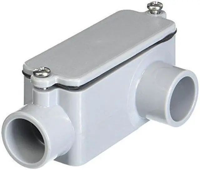 Main image of THOMAS & BETTS E984D-CTN Conduit Body, Grey