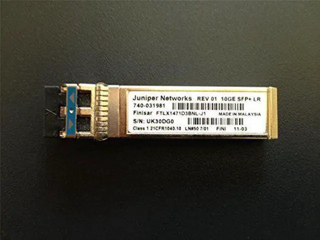 Alt view image 7 of 8 - Juniper 10GBase-LR SFP+ Transceiver