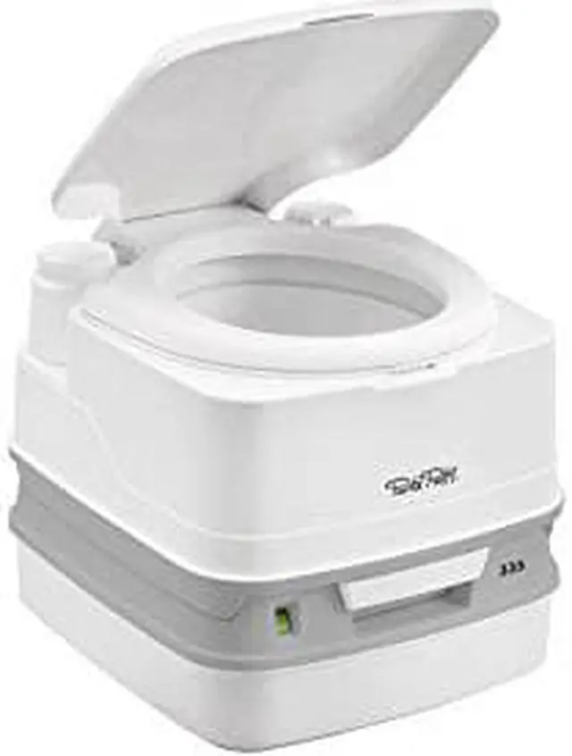 Alt view image 4 of 7 - THETFORD PORTA POTTI 335 MARINE TOILET W/ HOLD DOWN KIT