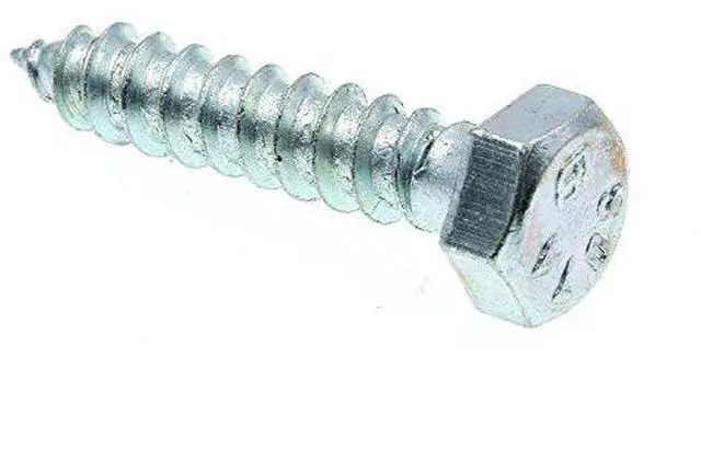 Main image of Prime-Line 9055515 Hex Lag Screws, 5/16 in. X 1-1/2 in., A307 Grade A Zinc Plated Steel, 50-Pack