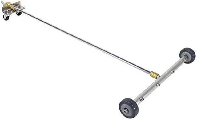 Main image of Erie Tools 19" Undercarriage Surface Cleaner 4 Spray Tip Nozzles 4000 PSI with Swivel Fittings and Wheels