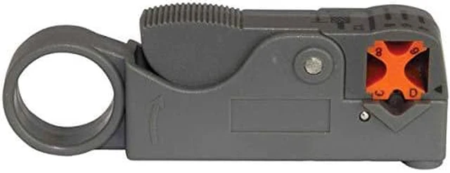 Alt view image 9 of 10 - Vericom WTCXS-03631 Professional Coaxial Cable Stripping Tool