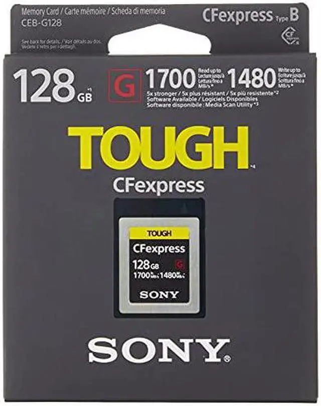 Alt view image 11 of 12 - SONY Cfexpress Tough Memory Card