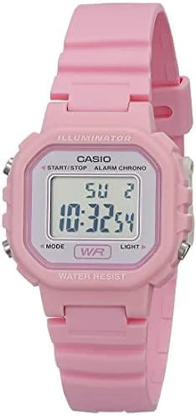 Alt view image 16 of 16 - CASIO LA20WH-4A1 Ladies Color Digital Watch Pnk