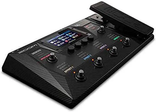 Alt view image 6 of 6 - Zoom G6 Multi-Effects Processor with FP02M Expression Pedal for Guitarist