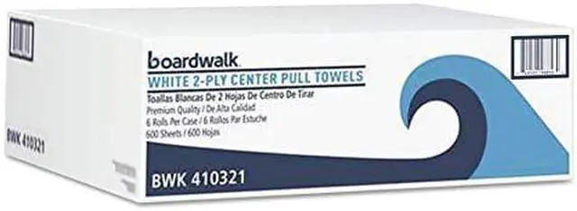 Alt view image 5 of 10 - Boardwalk 410321 Center-Pull Roll Towels - 8.9 in.