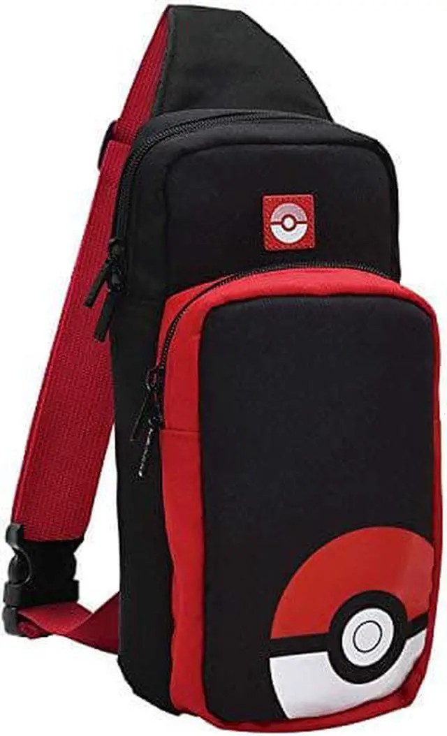 Alt view image 5 of 5 - HORI Nintendo Switch Adventure Pack Travel Bag - Poke Ball Edition