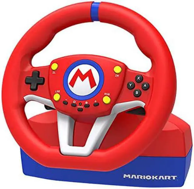 Alt view image 17 of 17 - HORI Nintendo Switch Mario Kart Racing Wheel - Red/ Blue Edition