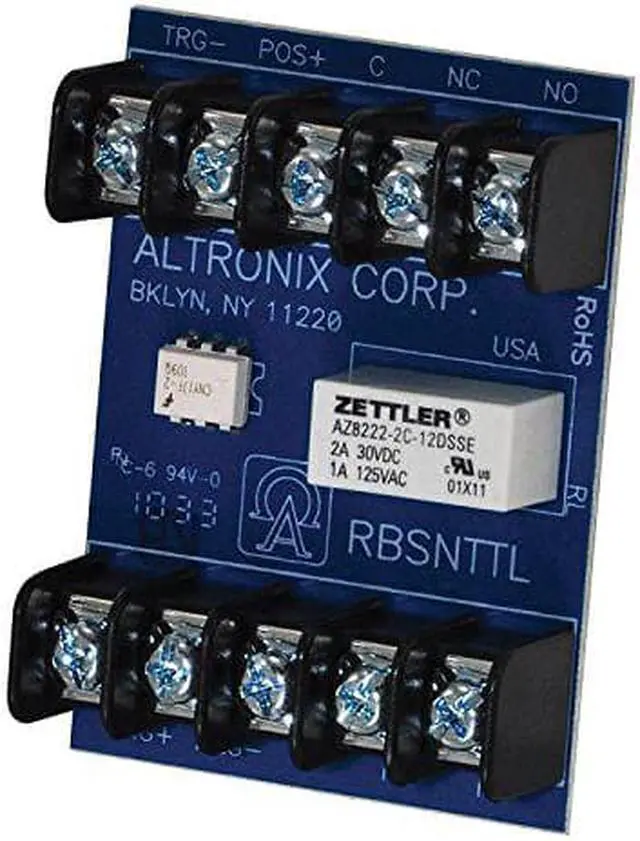 Alt view image 2 of 6 - ALTRONIX RBSNTTL 12-24VDC 2 AMP CONTACT
