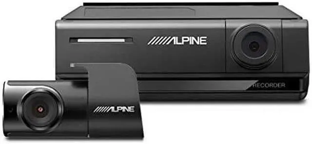 Alt view image 8 of 8 - New Alpine Dvr-C320R Premium 1080P Night Vision Dash Camera Bundle