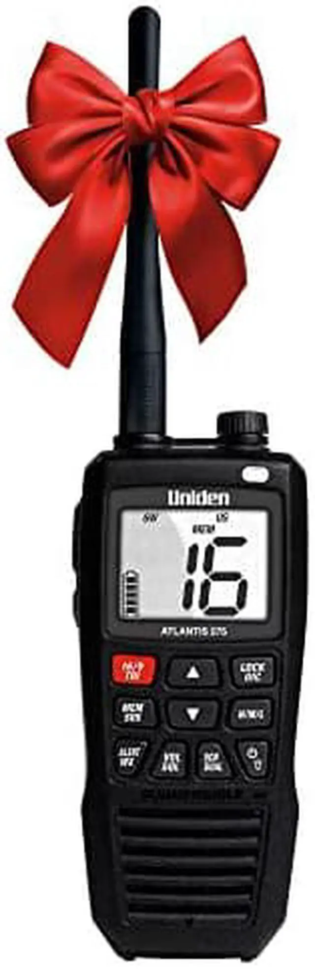 Alt view image 11 of 14 - Uniden Atlantis 275 Floating Handheld VHF Marine Radio - ATLANTIS 275