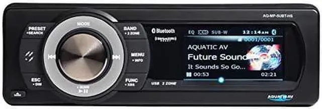 Alt view image 16 of 16 - Aquatic Av AQ-MP-5UBT-HS Digital Media Receiver w/Dock