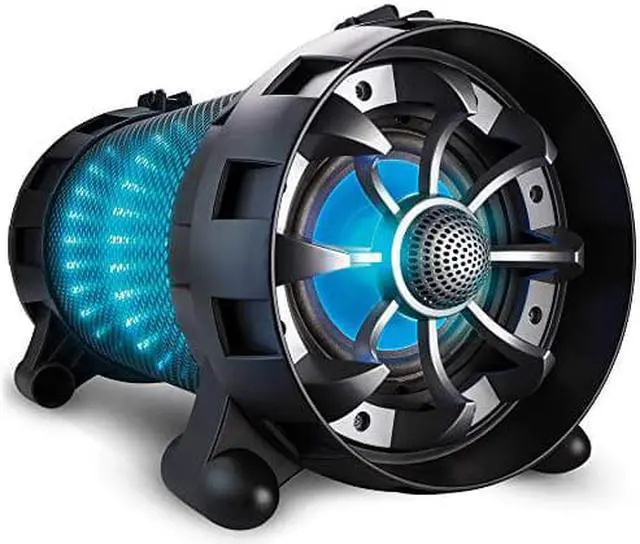 Alt view image 3 of 3 - hypergear 14588 hypersonic powerful dynamic sound boombox, black