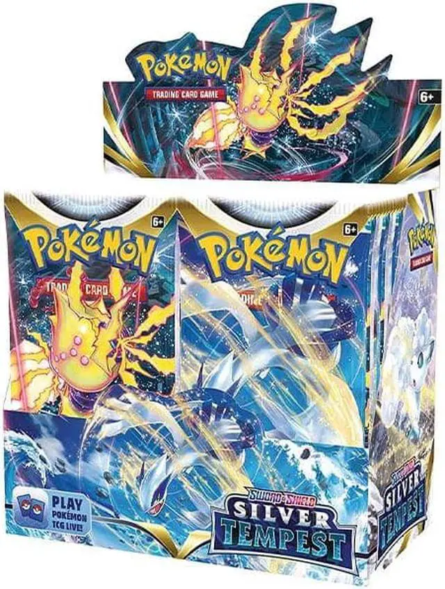 Alt view image 5 of 15 - Pokemon TCG: Sword & Shield - Silver Tempest Booster Box