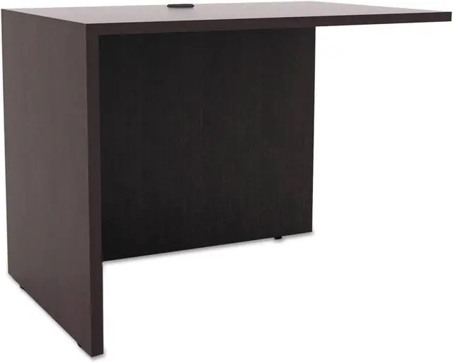 Alt view image 5 of 18 - Alera Valencia Series Reversible Return/Bridge Shell, 35w x 23 5/8d, Espresso