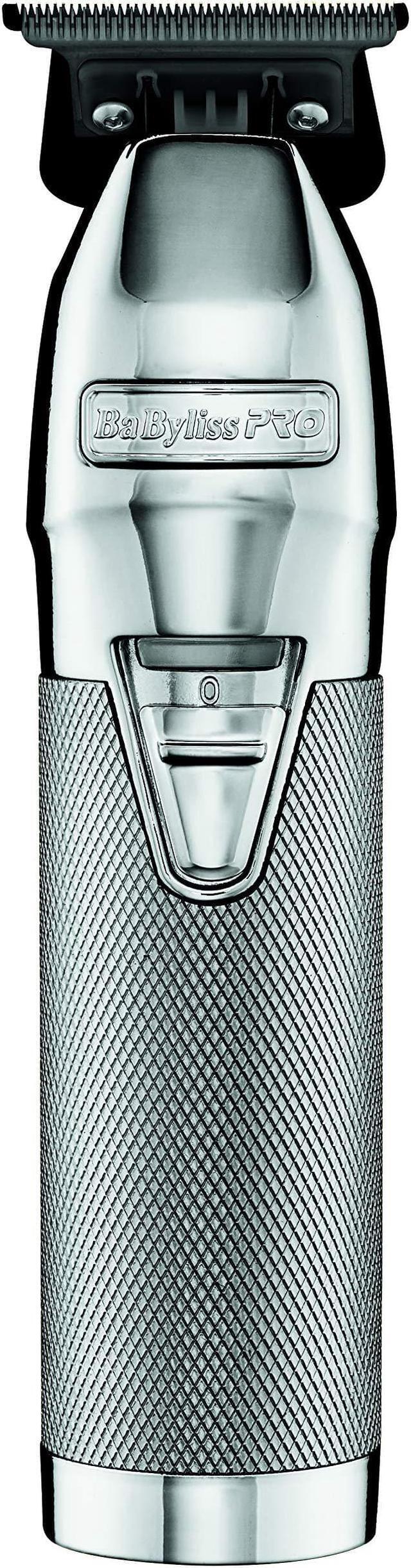 Alt view image 7 of 11 - BaByliss PRO SILVER FX Skeleton Exposed T-Blade Outlining Cordless Trimmer FX787S