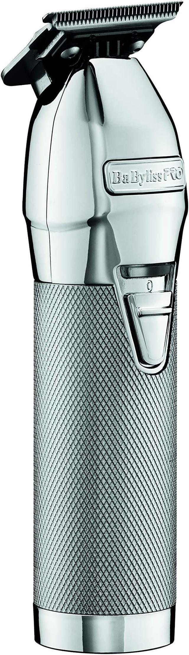 Alt view image 8 of 11 - BaByliss PRO SILVER FX Skeleton Exposed T-Blade Outlining Cordless Trimmer FX787S