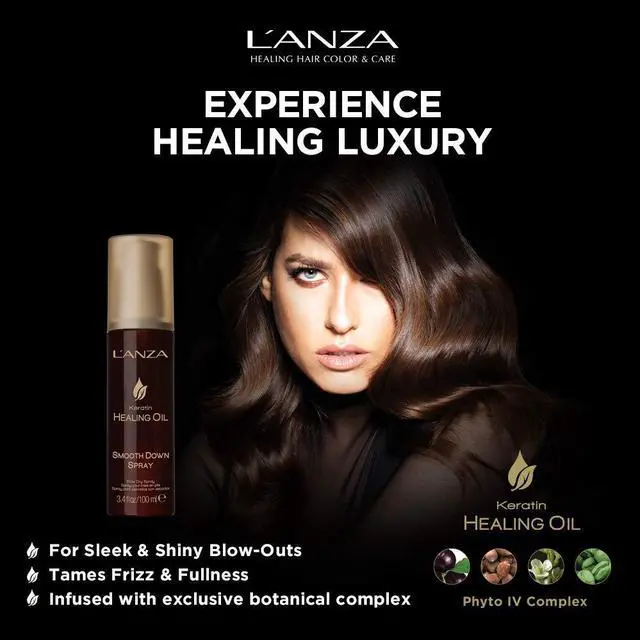 Alt view image 6 of 7 - l'anza keratin healing oil smooth down spray