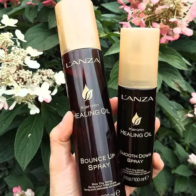 Alt view image 7 of 7 - l'anza keratin healing oil smooth down spray