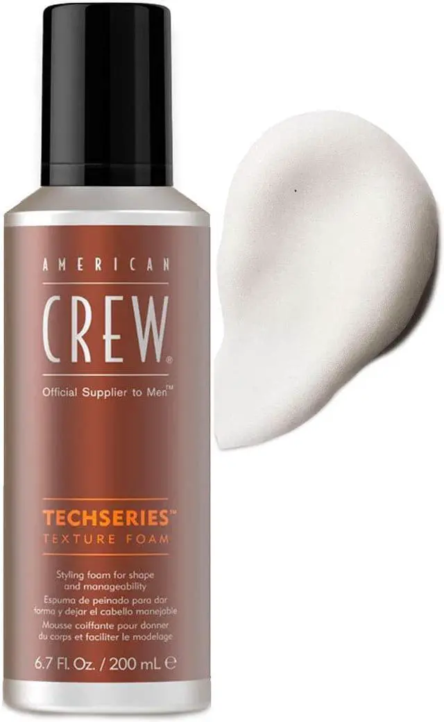 Alt view image 5 of 7 - Techseries Texture Foam by American Crew for Men - 6.7 oz Foam