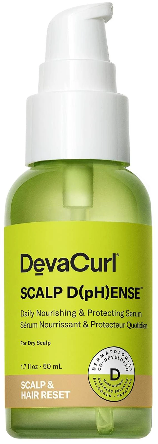 Main image of DevaCurl Scalp D(pH) ense Daily Nourishing & Protecting Serum, Aqua Bliss, 1.7 fl. oz.