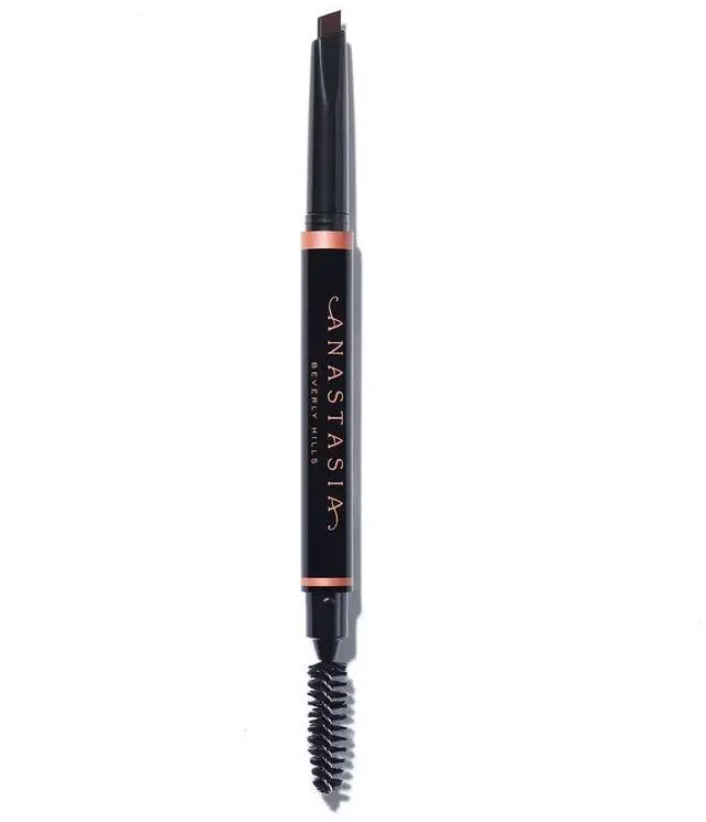 Main image of ABrow Definer - 3-in-1 Triangular-Tipped Retractable Eyebrow Pencil with Spoolie - Multi-Functional Definer to Fill, Detail & Blend Brows - Medium Brown