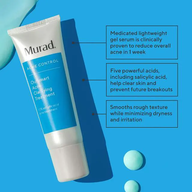 Alt view image 5 of 8 - Murad Outsmart Acne Clarifying Treatment 1.7oz