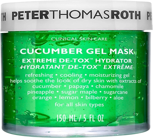 Alt view image 7 of 13 - Cucumber Gel Mask Extreme Detoxifying Hydrator - 5 oz Gel Mask