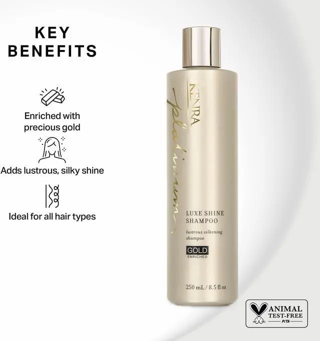 Alt view image 3 of 7 - Kenra Platinum Luxe Shine Shampoo 8.5oz