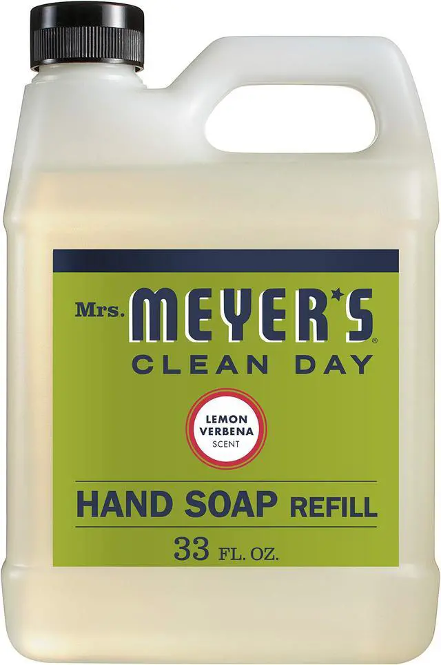 Alt view image 18 of 20 - Mrs. Meyer's Liquid Hand Soap Refill - Lemon Verbena - 33 lf oz Liquid Hand Soap