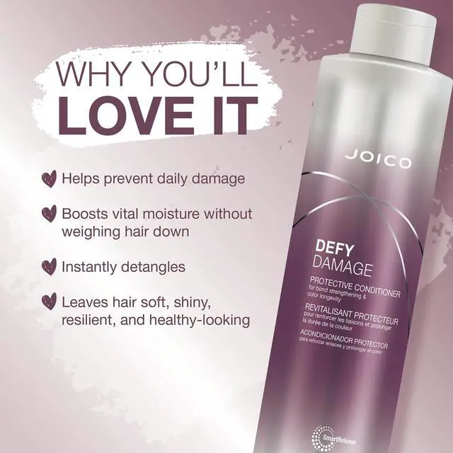 Alt view image 3 of 8 - Joico Defy Damage Protective Conditioner 33.8oz
