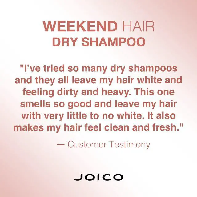 Alt view image 8 of 8 - Joico Weekend Hair Dry Shampoo