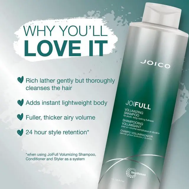 Alt view image 3 of 5 - JOICO by Joico JOIFULL VOLUMIZING SHAMPOO 33.8 OZ