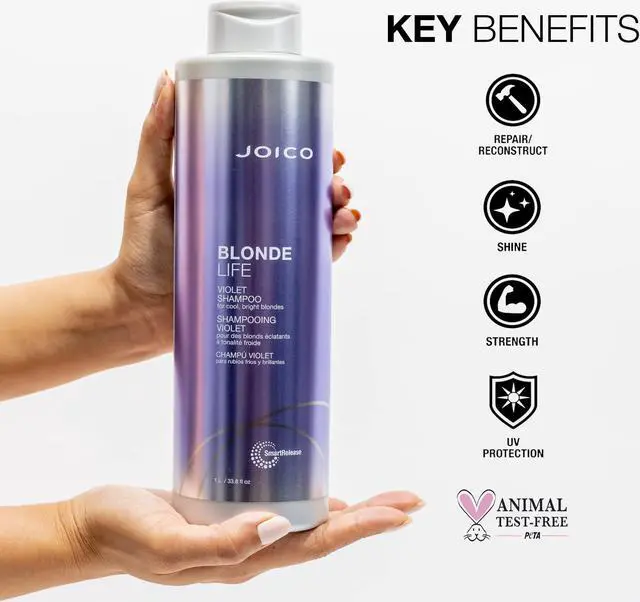 Alt view image 4 of 5 - Joico Blonde Life Violet Shampoo 10.1oz