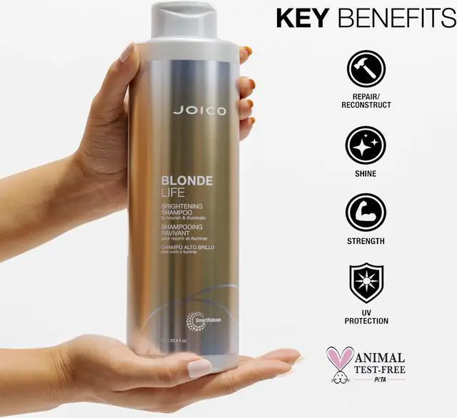Alt view image 4 of 6 - Joico Blonde Life Brightening Shampoo 33.8oz
